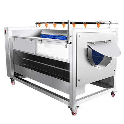 food &amp;amp; Beverage plant Lotus root liming fruit and vegetable cleaning wool roller peeling cleaning machine