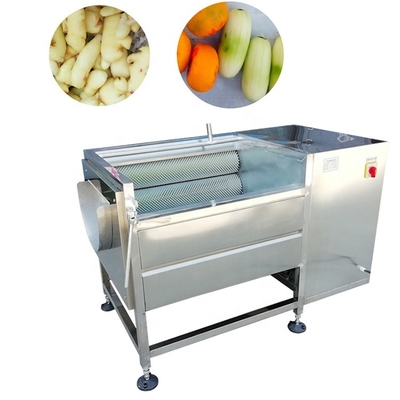 High Efficiency Easy Operate Potato Peeling Machine Vegetable and Fruit Washing Machine Potato Washing Cleaning Peeling Machine