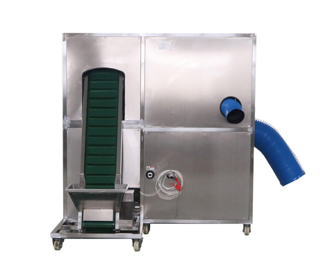 High quality snack factory garlic peeling machine garlic peeler and cutter garlic production line