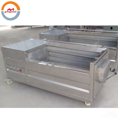 Automatic Industrial Automatic Industrial Brush Peeler Yam Cleaning Machine Potato Yam Cleaning Washing And Slicing Machines Price For Sale